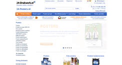 Desktop Screenshot of 24-posters.nl